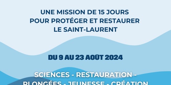 Lancement de l’Expédition Saint-Laurent