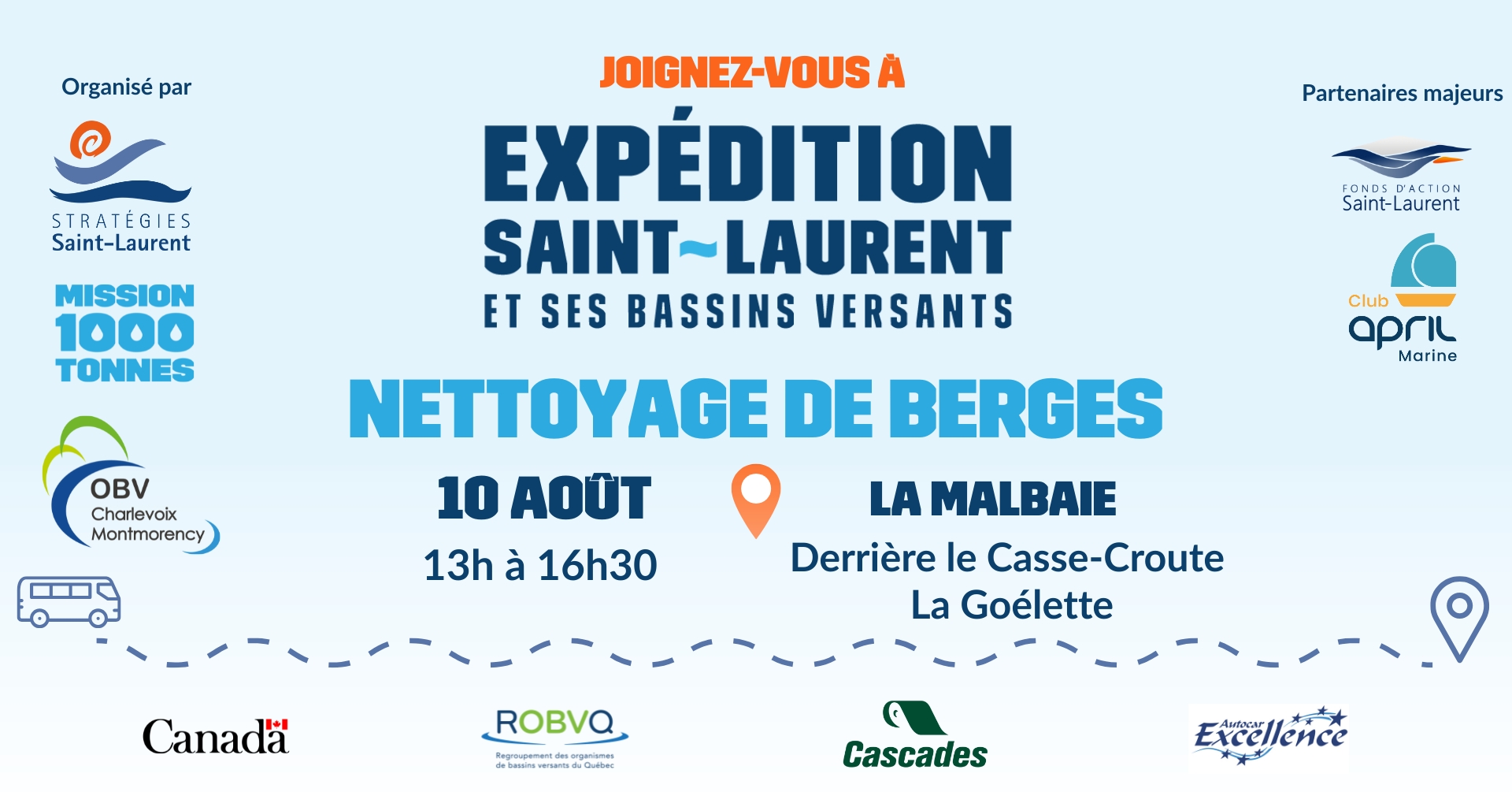 Nettoyage à La Malbaie